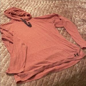 Women’s Under Armour pull over with hood